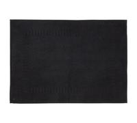 Linnea Tapis de Bain 50x70 cm Pure Noir 700 g/m2