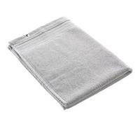 Tapis de Bain 50x70cm en Coton Bio Coloris Nuage - EMMA - ALTOBUY Gris G
