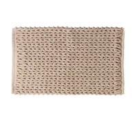 Tapis de bain 50x75cm ""Colorama"" beige naturel - 5 five simply smart