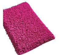 Linnea Tapis de Bain 50x80 cm Chenille Fuchsia 1800 g/m2