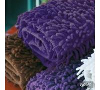 Tapis de Bain 50x80 cm Chenille Violet 1800 g/m2