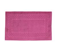 Tapis de bain 50x80 cm ROYAL CRESENT Rose Vin 850 g/m2
