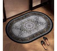 Tapis de Bain 50x80cm Classical Tapis Salle de Bain Absorbant en Diatomite, Antidérapant et Séchage Rapide, Fin Rug Microfibre Lavable pour Douche, Baignoire, Sol, Cuisines, Eviers, WC Deco5-964