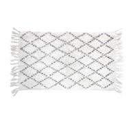 Tapis de bain 50x80cm latika blanc 100%c