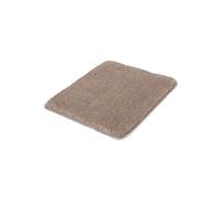 Tapis de Bain 55x65 cm Taupe Carpette Moquette Douche Toilette