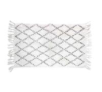 Douceur d'Intérieur Tapis de bain Latika Blanc G