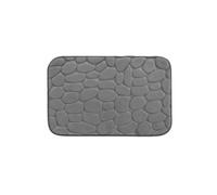 - Tapis de bain à mémoire de forme Galet - 50 x 80 cm - Gris anthracite - Galet Douceur d'intérieur
