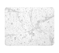 Tapis De Bain à Motifs ""aqua"" 50x70cm Blanc