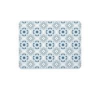 Douceur d'Intérieur – Tapis de bain Atlanta – Diatomite imprimée 35 x 45 cm Bleu