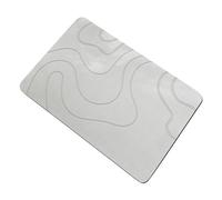 Tapis de bain à séchage rapide en terre de terre solide et absorbant Texture S Facile à nettoyer Diatomite