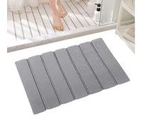 Tapis de bain à séchage rapide - Tapis de salle de bain antidérapant | Élégant absorbant avec technologie de séchage rapide pour salle de bain, zone d'alimentation pour animaux domestiques et