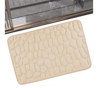 Tapis de bain absorbant l'eau, dos antidérapant, flanelle douce, respirant | Salle de bain pour cuisine, salle de conférence, salle d'étude, couloir, chambre, balcon