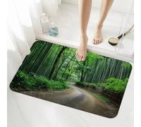 Tapis de Bain Antiderapant 100x160cm Summer Tapis de Douche Sol Baignoire Super Absorbant, Séchage Rapide, Mince, Facile à Nettoyer, Lavables Rugs pour Sol de Salle de Bain Baignoire Cuisine WC 5-1064