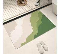 Tapis de Bain Antidérapant 120x170cm Grand Tapis Salle de Bain Diatomite Microfibre, Super Absorbant à Séchage Rapide Bath Mat, Facile à Nettoyer Lavable Rug pour Portes Baignoire Douche Source 5-101