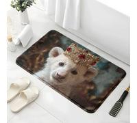 Tapis De Bain Antiderapant 50X80Cm Pierre Précieuse Rouge Microfibre pour Animaux Domestiques Doux,Tapis Bain Antidérapant Absorbant,Lavable en Machine,pour La Salle De Douche