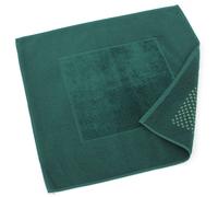 Tapis de bain antidérapant 60x60 cm velours PRESTIGE vert Kaki