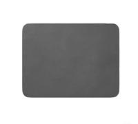 Tapis de bain antidérapant à séchage rapide en polyuréthane pour douche, cuisine, buanderie pour un nettoyage facile, profil fin, gris foncé, 60 x 40 cm (40 x 50 cm)