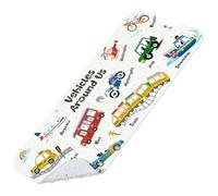 Tapis de Bain Antiderapant Baignoire Bebe Enfant - Transport | Tapis Douche Antidérapant 100*40CM, sans BPA & Résistant, Lavable en Machine
