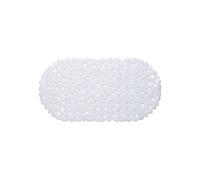 Tapis de bain antidérapant - Blanc - 68x35 cm