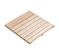 Tapis de bain antidérapant en bois, tapis de douche et de cuisine, respectueux de l'environnement, résistant à la saleté, contrôle de la température, tapis d'évacuation à pédale pour salle de bain et