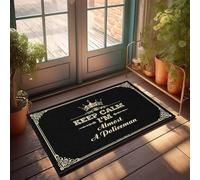 Tapis de bain antidérapant en microfibre à séchage rapide - Keep Calm I'm Almost A Policeman (40 x 60 cm)