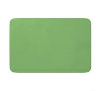 Tapis de bain antidérapant en polyuréthane diatomite avec absorption à séchage rapide et envers en caoutchouc pour plus de stabilité et de propreté dans les salles de bains et cuisines (vert)