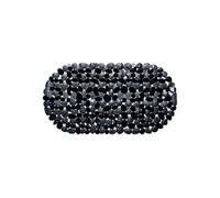 Tapis de bain antidérapant - Noir - 68x35 cm