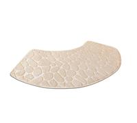 Tapis de bain antidérapant : tapis de douche de luxe texture ultra absorbante, rembourrage de chambre lavable, tapis décoratif de maison de campagne, tapis durable non coulissant | Utilisation