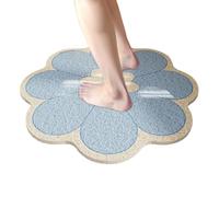 Tapis de bain antidérapant | Tapis de salle de bain multifonction à motif floral, beau tapis de douche, tapis de salle de bain, salon, cuisine
