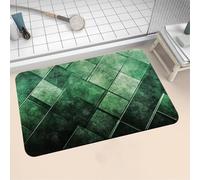 Tapis de Bain Antidérapant Tapis Salle de Bain Absorbant en Pierre Microfibre Douce Bath Mat Séchage Rapide Lavable pour Bathroom Douche Cuisine Toilette Baignoire Porte Traditional 100x160cm 16-1301