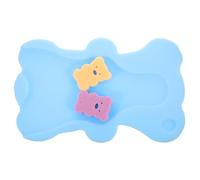 Tapis de Bain Bébé en Éponge Pu, Coussin pour -né, Antidérapant | Forme Cartoon, Soutien Doux, Garde L’garçon et Filles à Flot L’eau, pour Nourrissons et Tout-petits Couleur Aléatoire