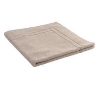 Tapis de Bain Beige, modèle abyssinia, 60 x 60 cm, Doux et Absorbant, idéal pour Les environnements humides et décoratif.