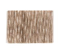 Paris Prix – Tapis de bain en coton Dégradé 50x75 cm Beige