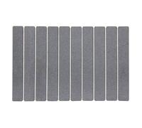 Tapis de bain caillebotis en diatomite gris 59x39cm