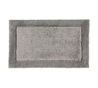 Tapis de bain Cawö Two Tone antidérapant 60x100cm, couleur graphite