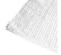 Tapis de bain ""Chenille"" 50 x 80 cm Atmosphéra - Chenille Blanc