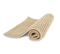 Tapis de bain chenille 60x90cm sable