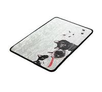 Tapis de bain cinq chats