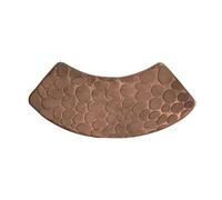 Tapis De Bain Courbé Tapis de Douche antidérapant for buanderie, Salon, 30 x 60 100 cm, Bleu, Camel, Gris, Royal, Accessoire Salle Bain incurvé(Brown)