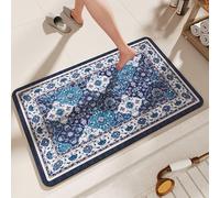 Tapis de Bain de Luxe antidérapant, Extra Doux, ne Peluche Pas, for Une Salle de Bain hygiénique et Propre. Paillasson Lavable en Machine, Absorbant l'eau et à séchage Rapide.(3#,50x80cm/19.7 inx31.5
