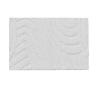 Tapis de Bain Design "Cloudy" 50x75cm Blanc