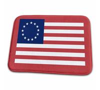 Tapis De Bain Drapeau Patriotique des 13 Colonies Betsy Ross Paillasson Absorbant Lavable en Machine Tapis Entree, pour Intérieur/Extérieur, Chambre, Cuisine, 40x60cm