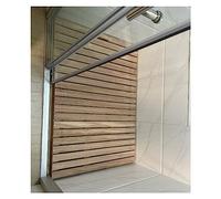 Tapis de Bain en Bois antidérapant pour Salle de Bain et Douche - Égouttoir Robuste avec Patins, 74 x 102 cm - Idéal pour l'intérieur et l'extérieur, Les Camping-Cars et Plus Encore