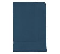 Tapis de bain en coton 800 gr/m2 50x80 cm LAGUNE bleu canard, par Soleil d'ocre