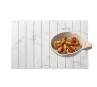Tapis de bain en diatomée - Tapis de comptoir de cuisine pliable | Petit tapis de bain absorbant à séchage rapide pour salle de bain, baignoire, camping-car, buanderie, porte, cuisine