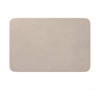 Tapis de bain en diatomite absorbant l'eau avec base antidérapante pour une expérience sûre après la douche 60 x 40 cm (kaki)