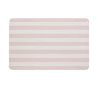 Tapis de bain diatomite séchage rapide 39x60cm STRIO rayé rose - 5five