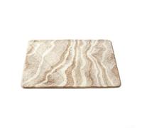 Tapis de bain en microfibre - 40 x 60 cm - Absorbant - Séchage rapide | Microfibre ultra douce, sensation agréable pieds nus, taille 40 x 60 cm, idéal pour les carreaux froids, design moderne