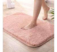 Tapis de bain en microfibre super doux, antidérapant, 3 cm d'épaisseur, très absorbant, lavable en machine, pour la sécurité et le confort de la salle de bain