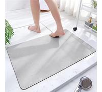 Tapis de Bain en Pierre de diatomite antidérapant antidérapant Anti moisissure en Caoutchouc à séchage Rapide Tapis de Bain Couleur Unie Tapis de Bain diatomées Tapis de Sol Lavable Tapis Absorbant